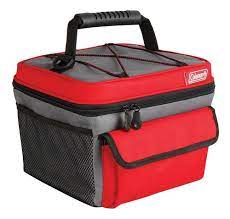 Conservadora Bolso Termico Coleman Rugged Lunch 10Latas Red
